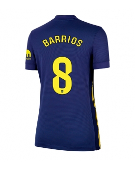 Atletico Madrid Pablo Barrios #8 Maglia Gara Trasferta Repliche 2025-26 Donna Maniche Corte Atletico Madrid Pablo Barrios #8 Maglia Gara Trasferta Repliche 2025-26 Donna Maniche Corte